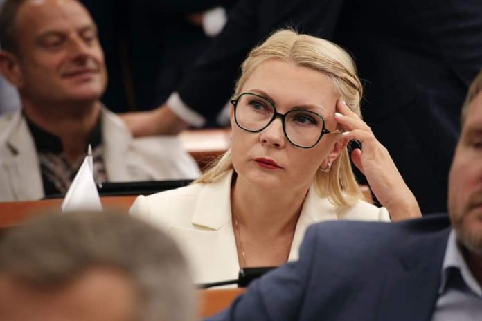 Претендентка на посаду в.о. ректора університету ім. Бориса Грінченка – депутатка Київради Алла Шлапак