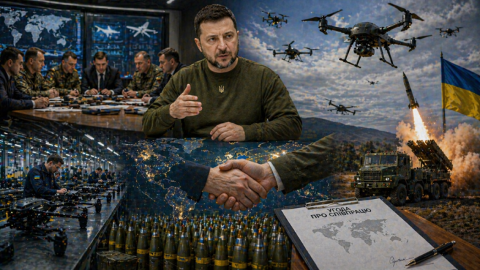 Новий етап розвитку оборонної промисловості України: Зеленський анонсує угоди з міжнародними партнерами