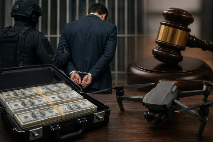 Суд арештував посадовця ДПСУ та виробника дронів у справі про корупцію на $1 мільйон