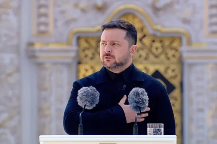 Зеленський у Києві відзначив 30-ту річницю Конституції України