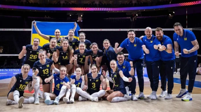 Українська жіноча волейбольна збірна зберегла місце в Лізі націй, здобувши перемогу в останньому матчі сезону